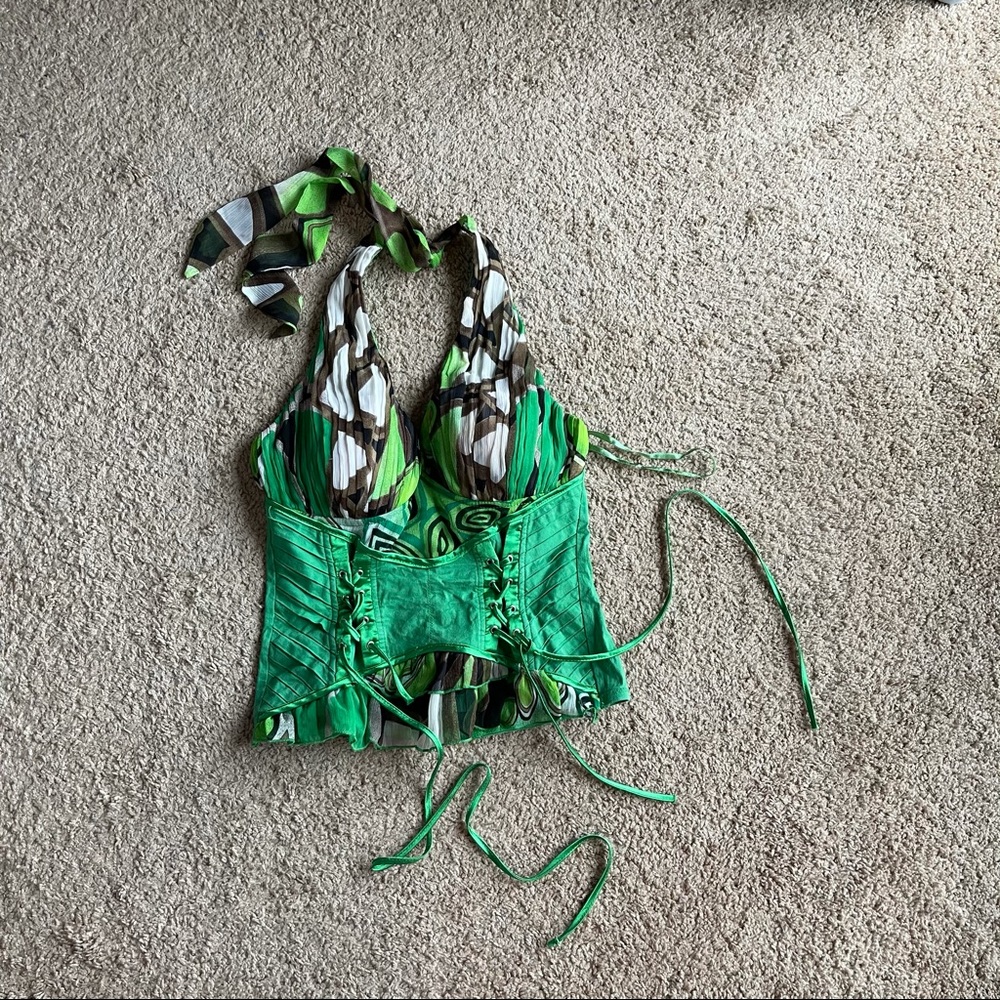 Y2K halter top